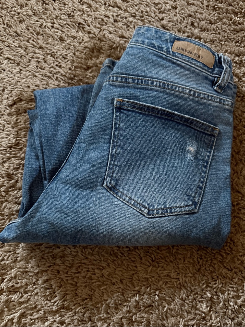 Unionbay Medium Blue Straight-Leg Jeans